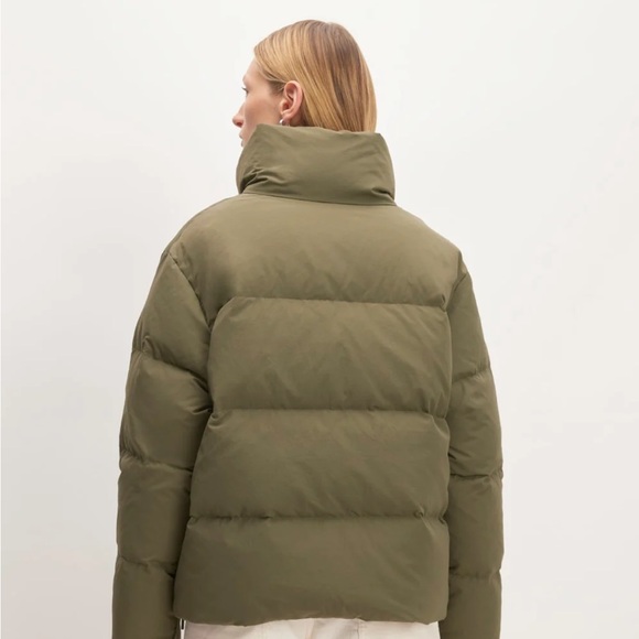 Everlane Olive Green Down Jacket - Picture 10 of 10